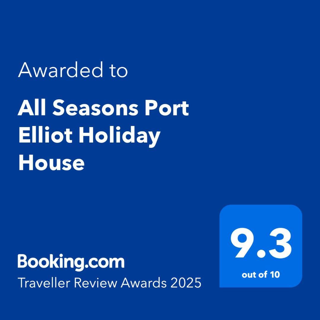 All Seasons Port Elliot Holiday House Kültér fotó